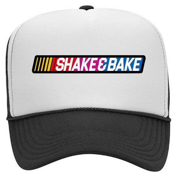 Shake N Bake Talledega Nights Ricky Bobby Foam Trucker Mesh Snapback Cap Hat - Picture 1 of 2
